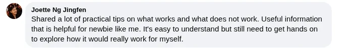 Comment by Joette Ng Jingfen 18 weeks ago